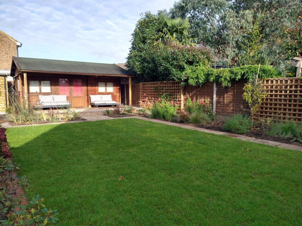 Garden towards Deck Area