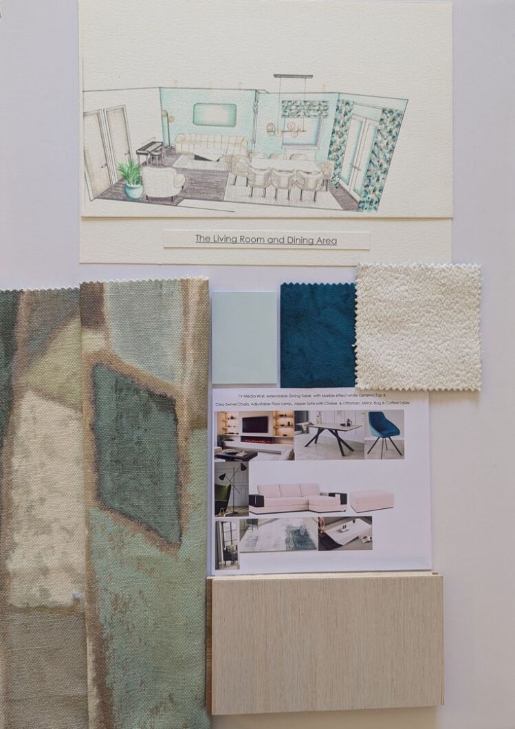 Hersham Interior Design by Diana Arnold Design, in 2025.